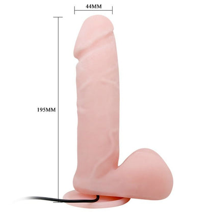 Baile - Oliver Realistic Vibrator With Rotation Function