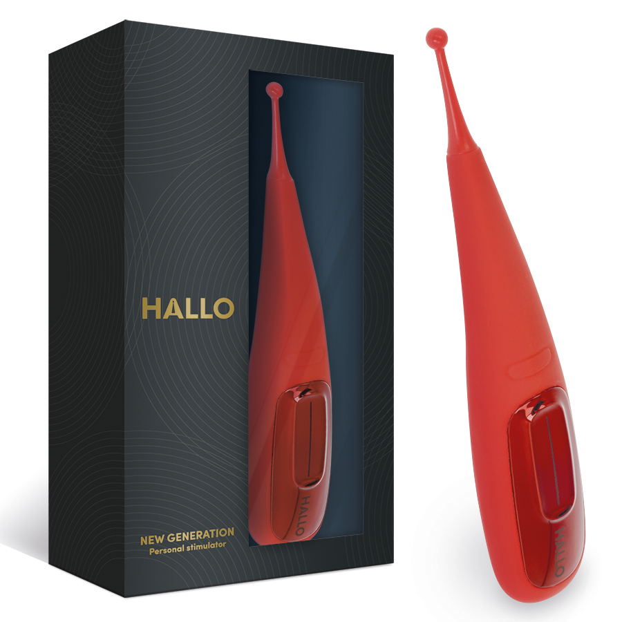 Hallo - Focus Vibrator Red