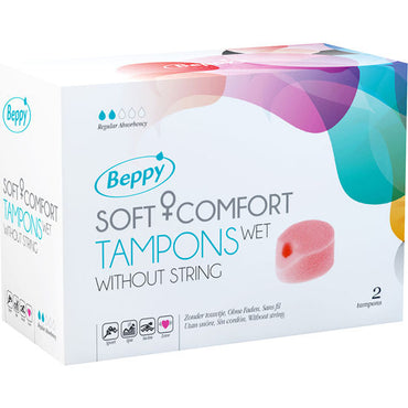 BEPPY - Soft Comfort Tampons – Hygienic Protection 2 Units