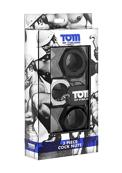 Tom Of Finland - 3 Piece Cock Ring