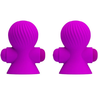 Pretty Love - Nipple Stimulators 12M Lilac Vibration