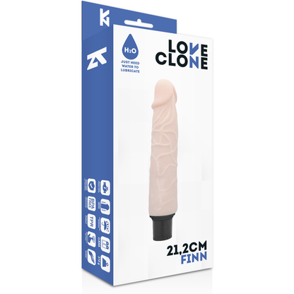 Loveclone - Finn Self Lubrication Vibrator 21.2 Cm -O- 3.8 Cm