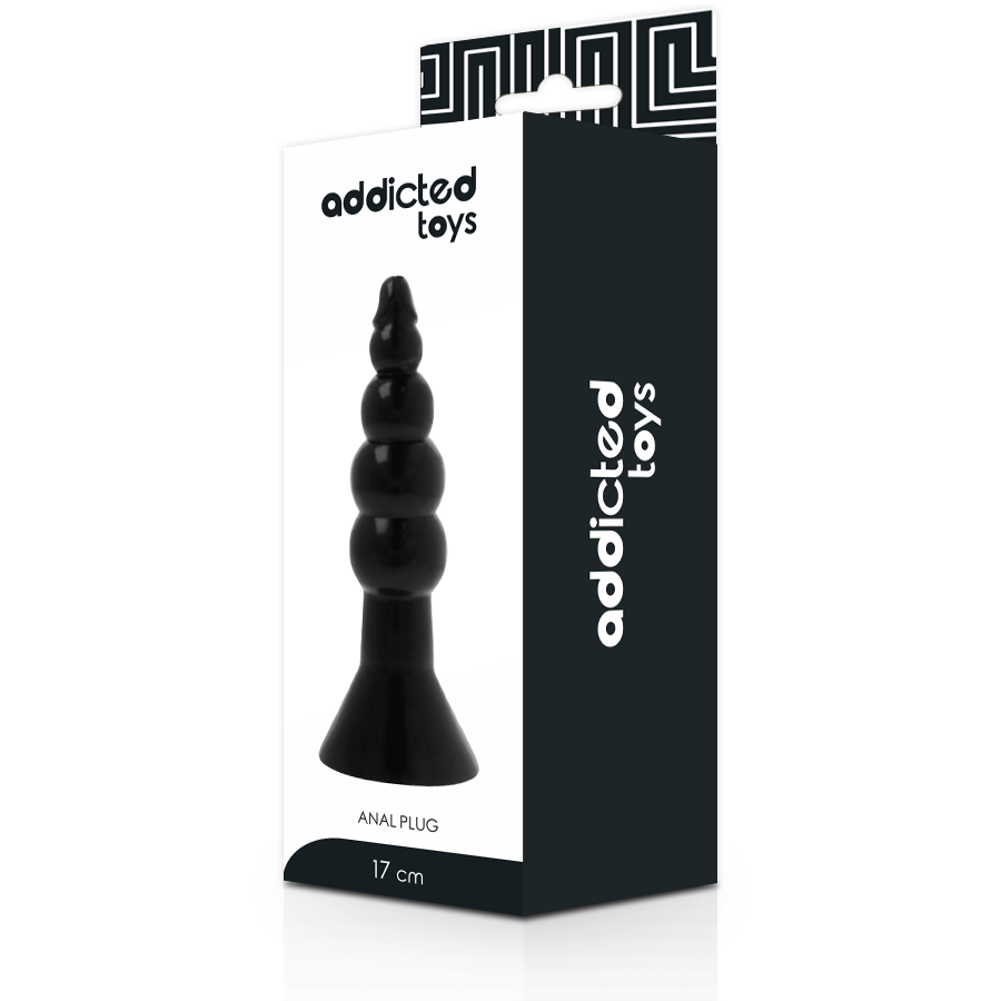 Explore anal play with Addicted Toys Black Anal Butt Plug. Made from hypoallergenic American TPR, phthalate-free, and available in 4 sizes for beginners and enthusiasts alike.15