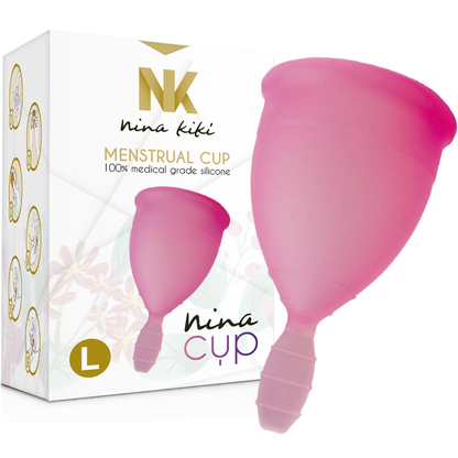 Nina Kik� - Menstrual Cup Pink Size L