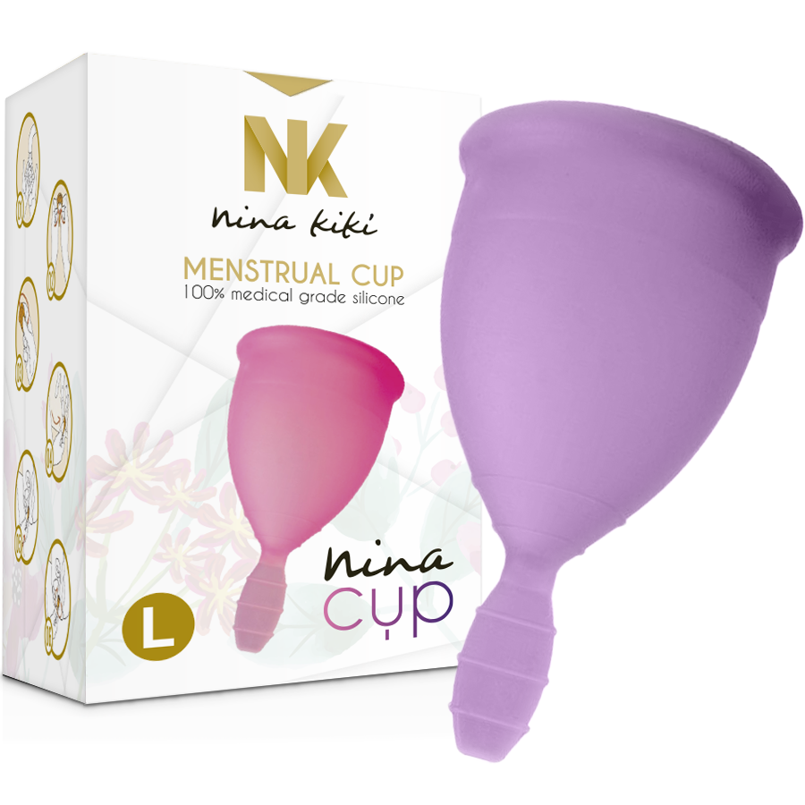 Nina Kik� - Menstrual Cup Purple Size L