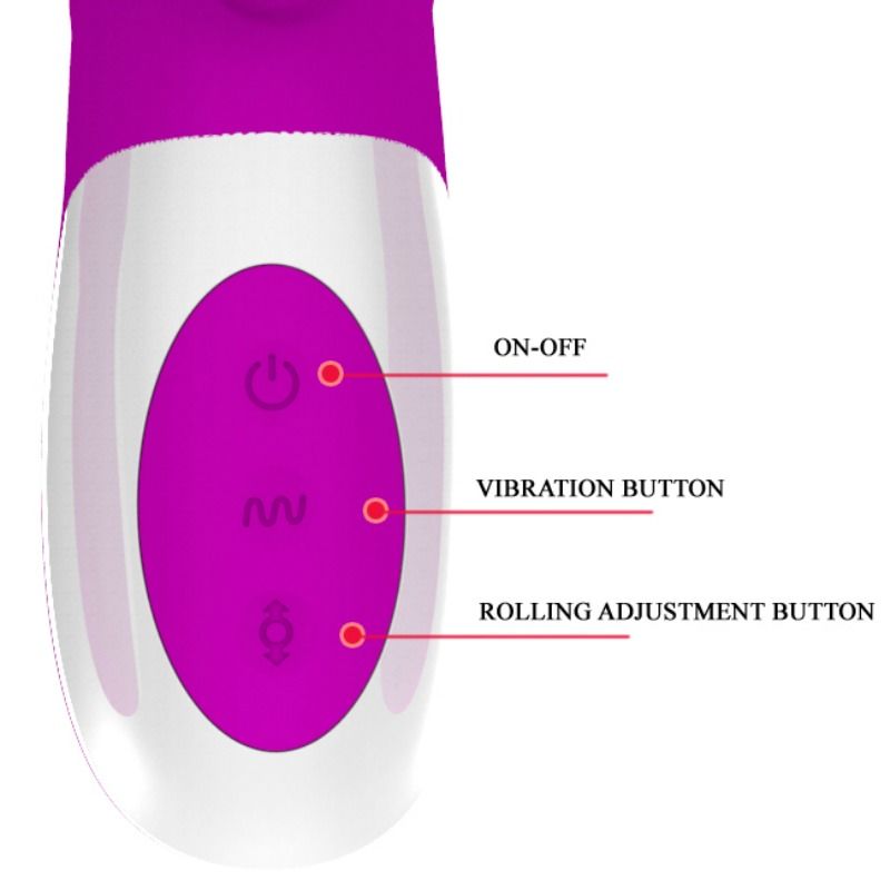 Pretty Love - Adrian Rechargeable Multifunction