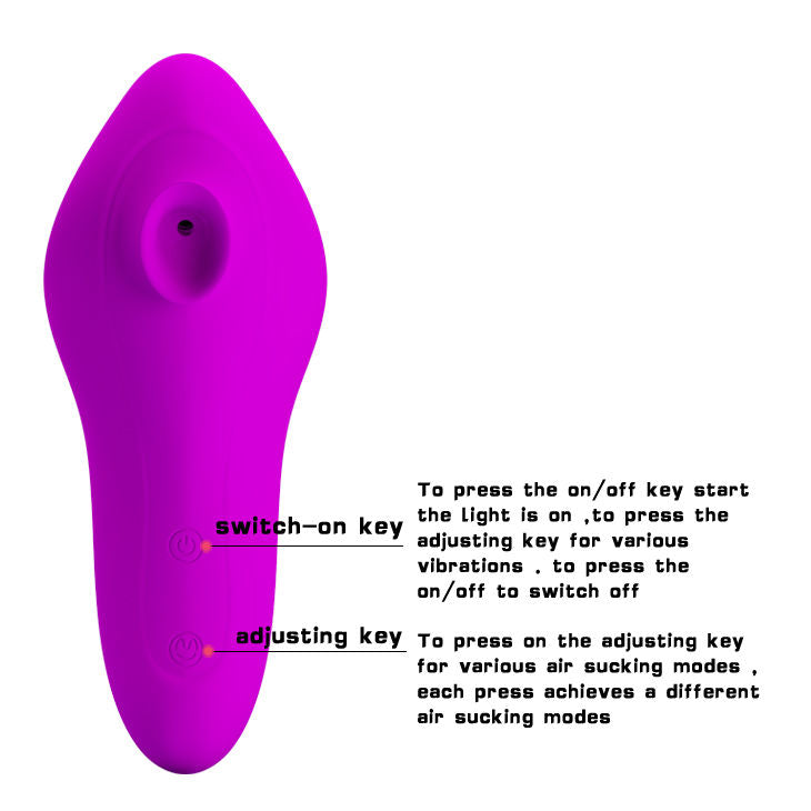 Pretty Love - Magic Fish Clitoris Suction Stimulator