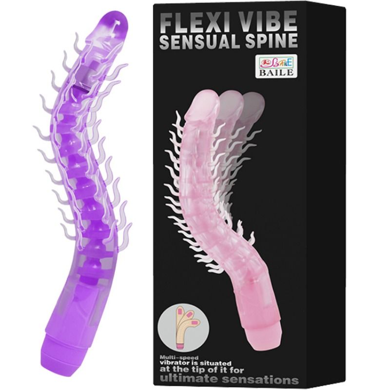 Experience intense pleasure with Baile Flexi Vibrating Dildo. Flexible design and multi-speed vibration. Ships UK & EU. Order now for powerful sensations!2