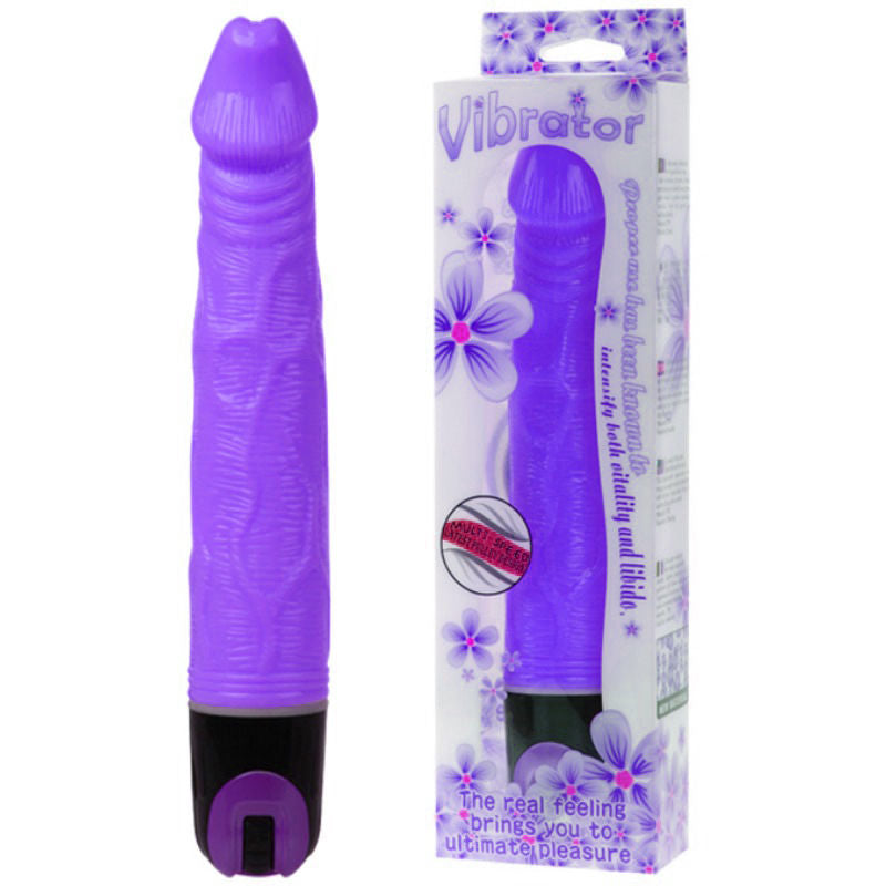 Baile - Vibrator Multispeed 21.5 Cm Purple