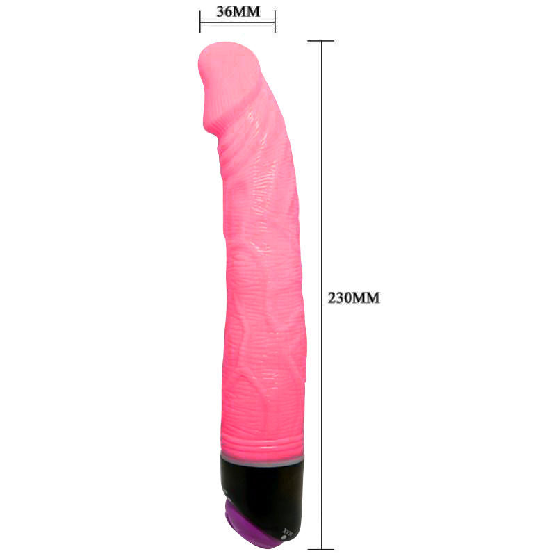 Experience ultimate pleasure with Baile Realistic Vibrator. Ultra-soft TPR material, lifelike design, powerful vibrations, and easy controls. Available in pink, purple, and beige.10