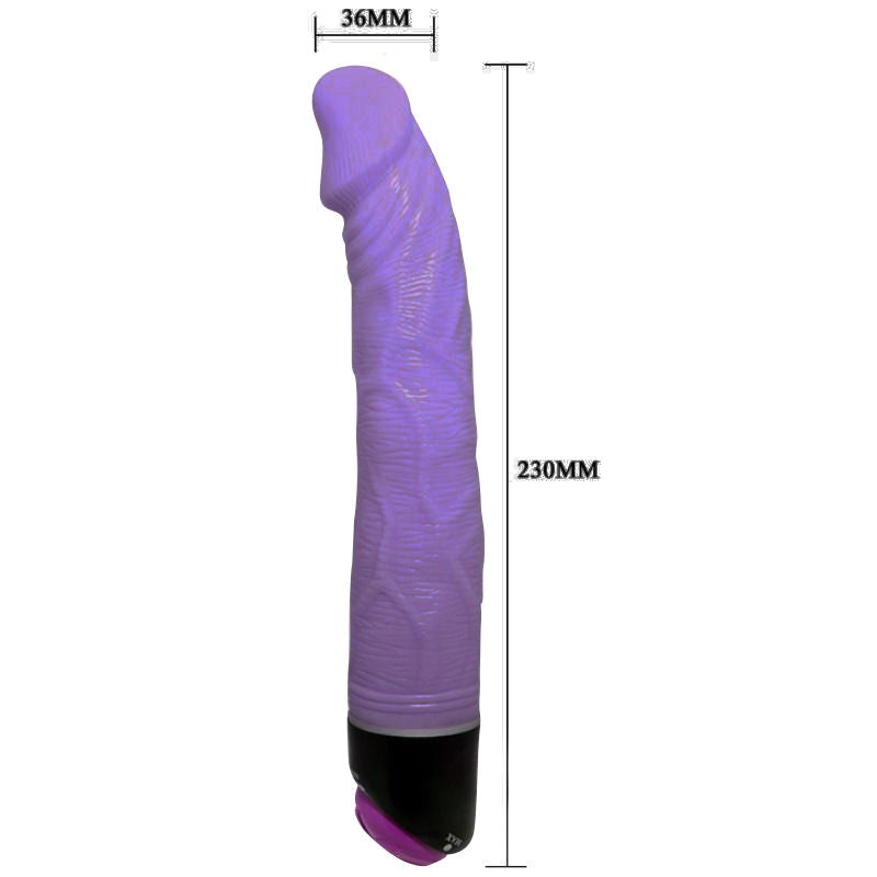 Experience ultimate pleasure with Baile Realistic Vibrator. Ultra-soft TPR material, lifelike design, powerful vibrations, and easy controls. Available in pink, purple, and beige.13