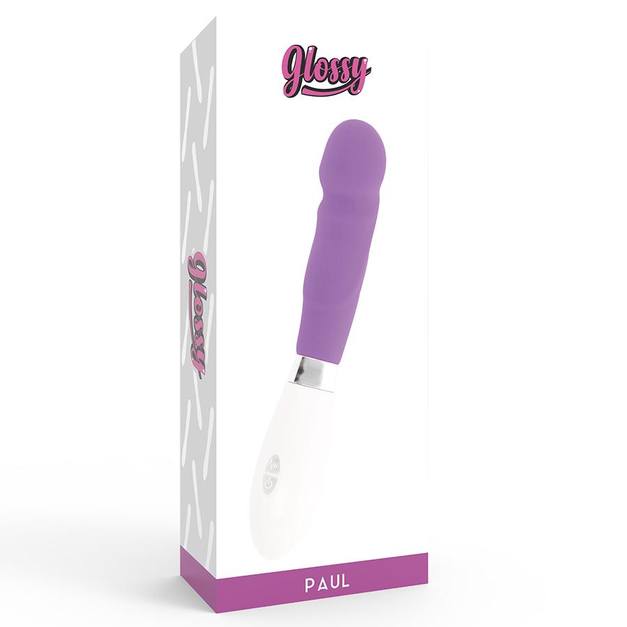 Glossy - Paul Vibrator Purple