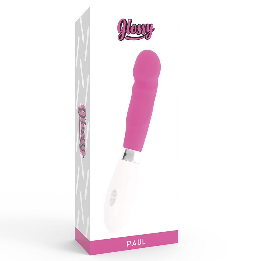 Glossy - Paul Vibrator Pink