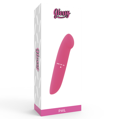 Glossy - Phil Vibrator Pink