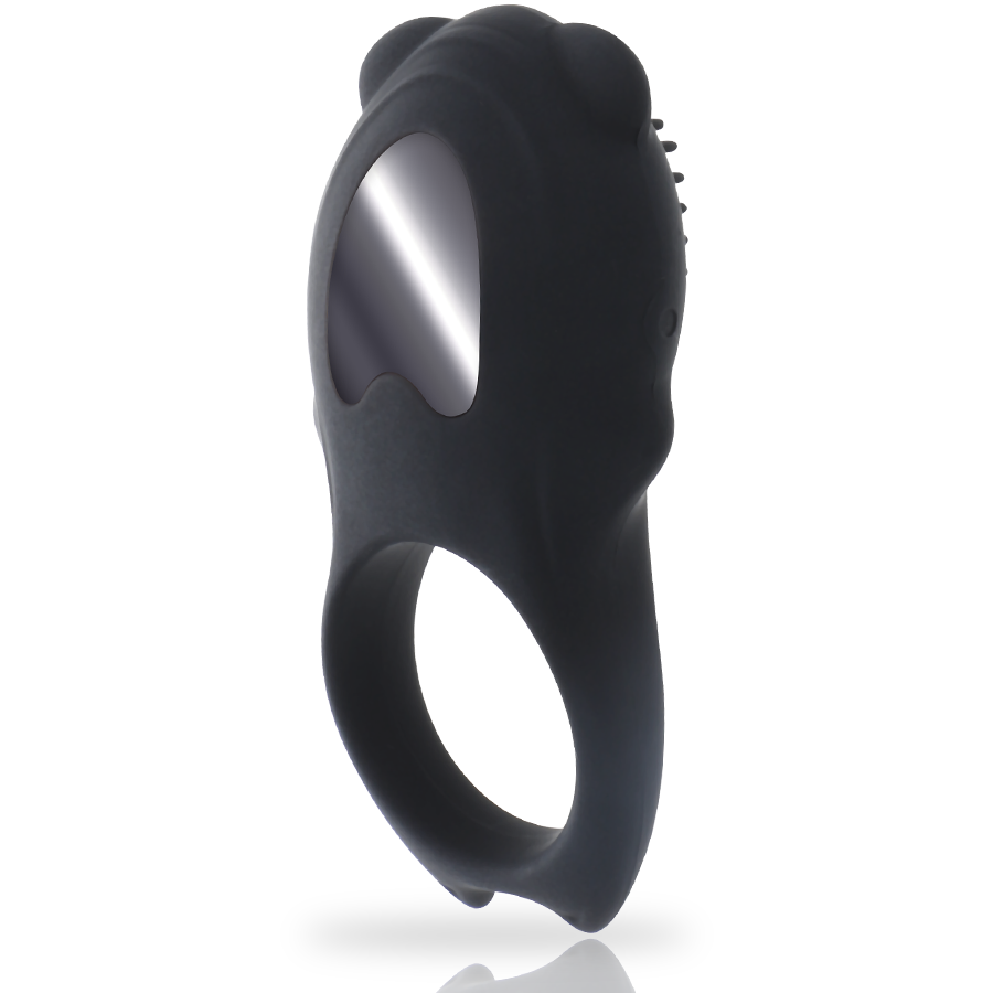 Mia  - Colosseo Cock Ring Remote Control Black