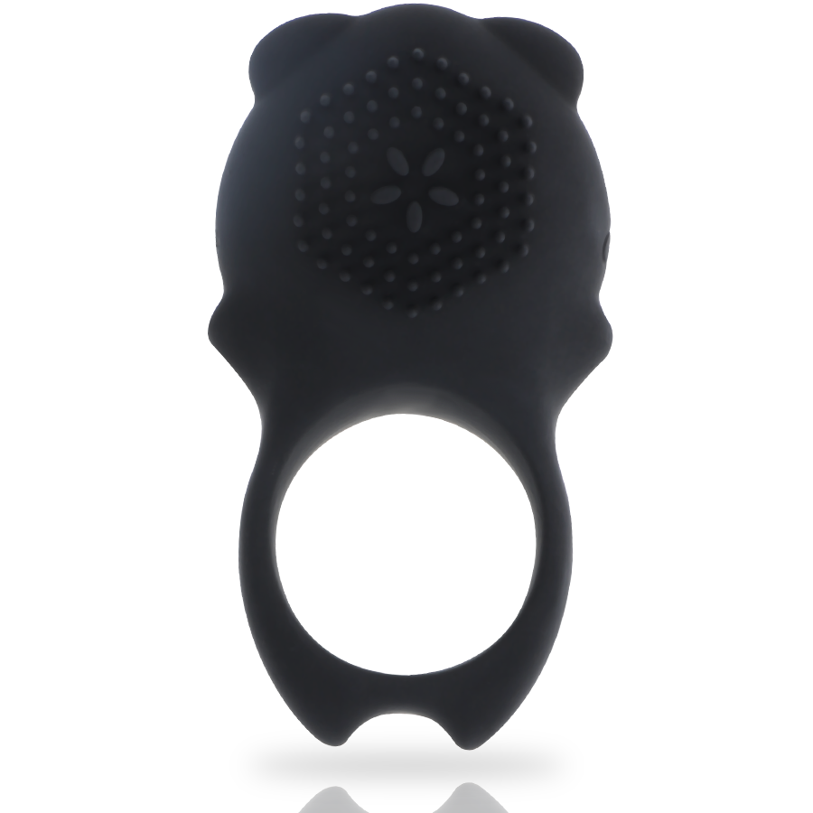 Mia  - Colosseo Cock Ring Remote Control Black