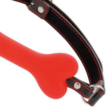 Darkness - Red Bone Silicone Gag