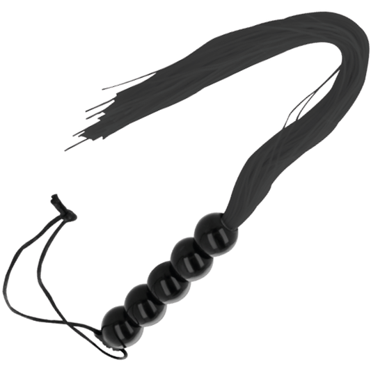 Darkness - Thin Black Bondage Whip