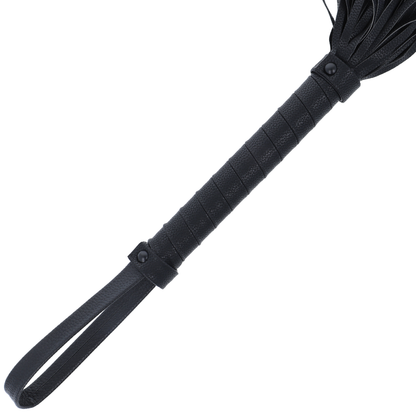 Darkness - Black Bondage Whip 42Cm Leather