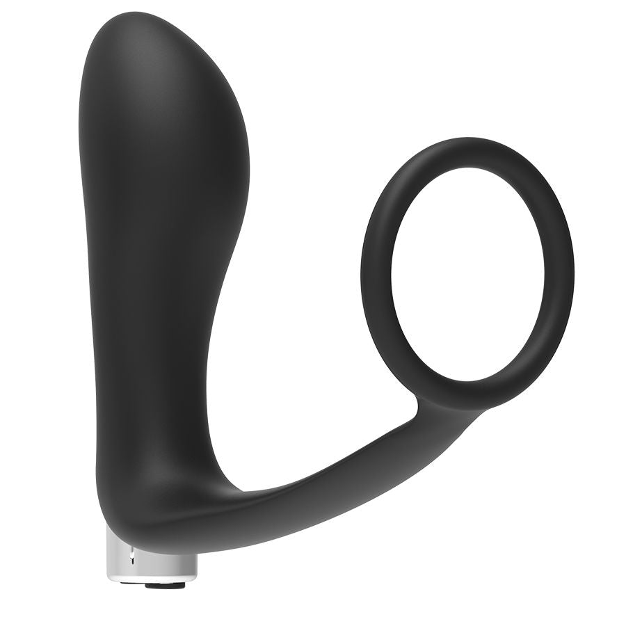 Explore anal play with the Addicted Toys Prostatic Cock Ring Vibrator. Medical-grade silicone, USB rechargeable, waterproof, and designed for intense male pleasure4