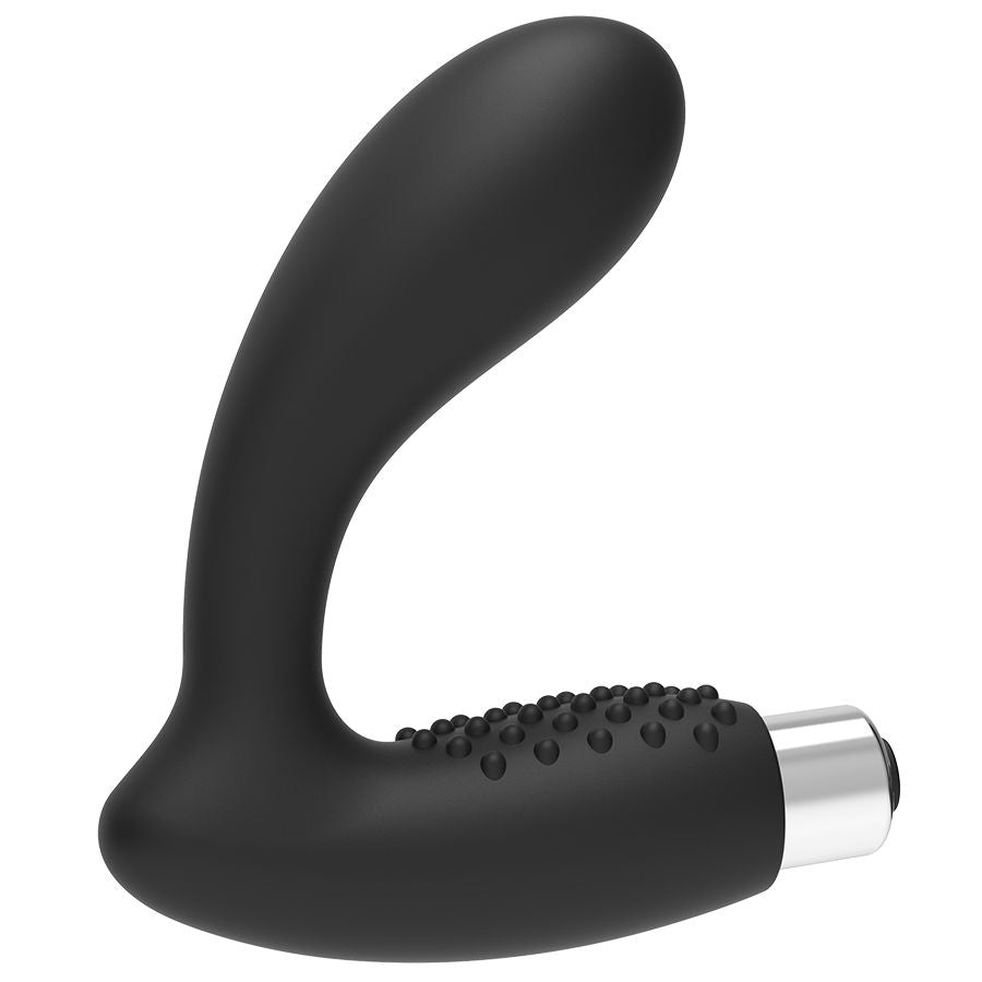 Stimulate your G-spot with Addicted Toys Prostatic G-Spot Vibrator. Rechargeable, waterproof, and made of hypoallergenic silicone for intense and safe pleasure.3