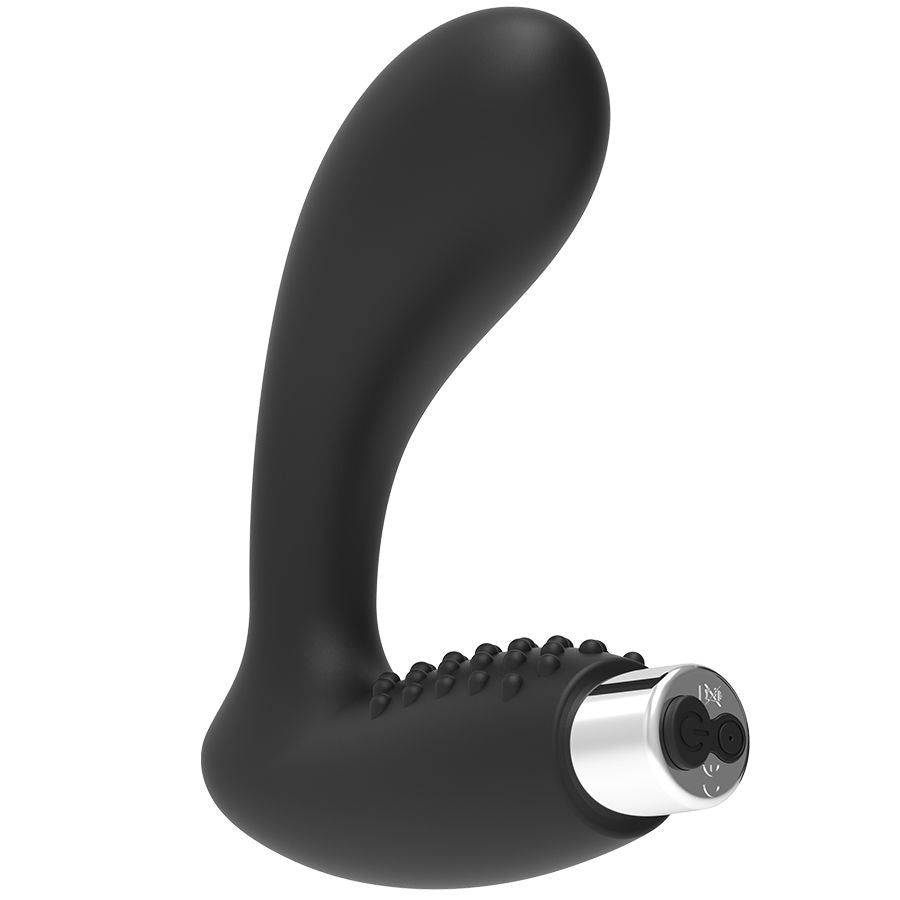 Stimulate your G-spot with Addicted Toys Prostatic G-Spot Vibrator. Rechargeable, waterproof, and made of hypoallergenic silicone for intense and safe pleasure.5