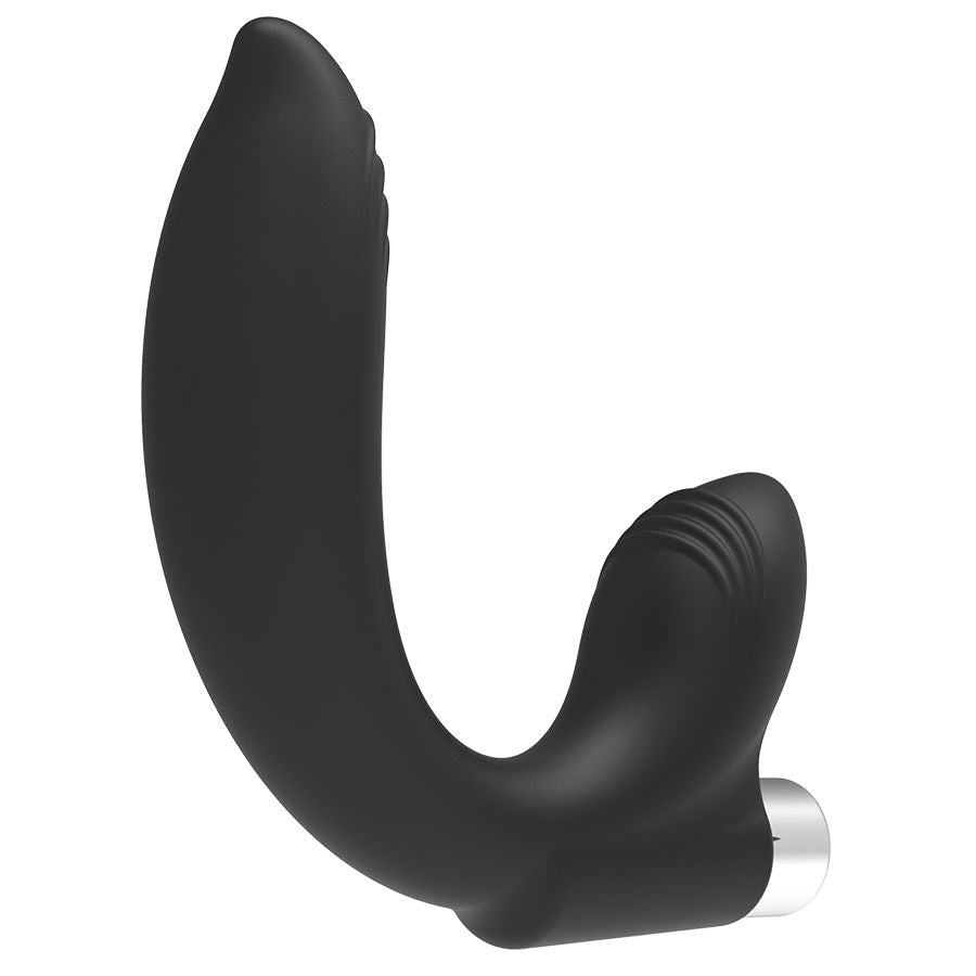 Discover intense male pleasure with Addicted Toys Prostatic Massager Vibrator. USB rechargeable, waterproof, and made of medical-grade silicone for safe and thrilling play.3