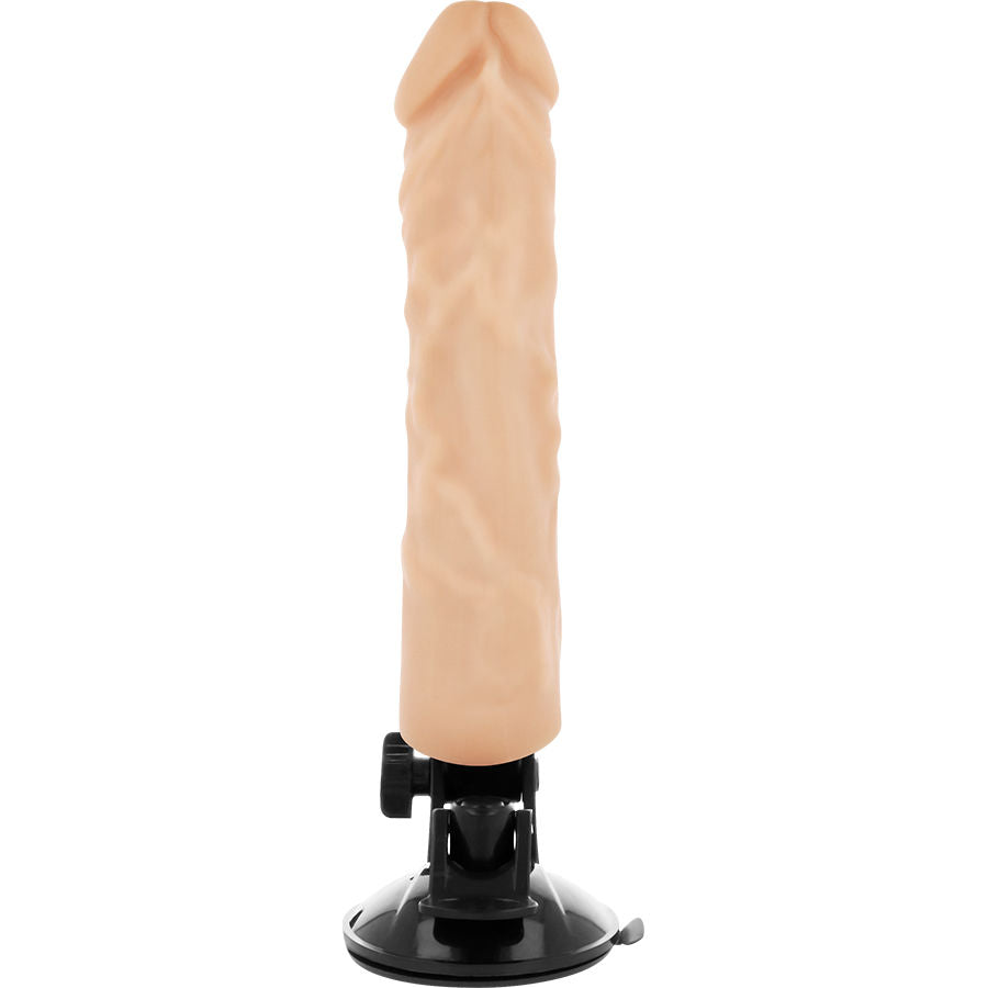 Basecock - Realistic Vibrator Remote Control Flesh 21 Cm -O- 4 Cm