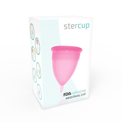 Stercup - Fda Silicone Menstrual Cup Size L Pink