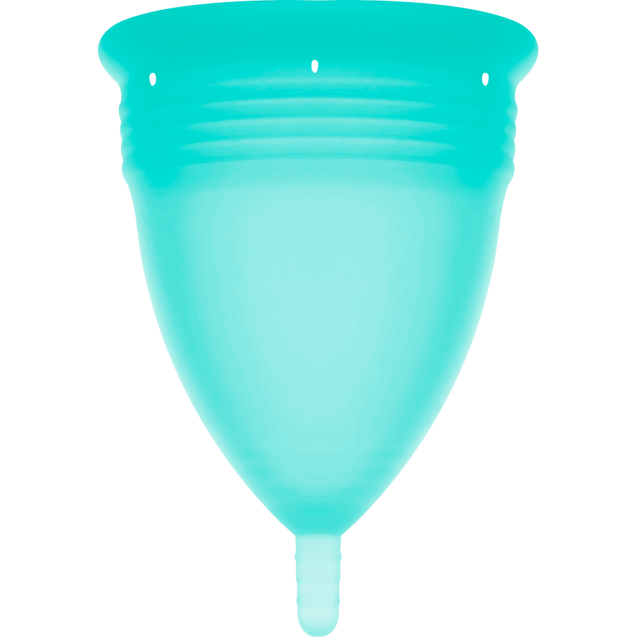 Stercup - Fda Silicone Menstrual Cup Size S Aquamarine