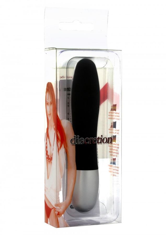 Seven Creations - Discretion Black Vibrator