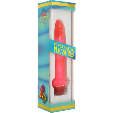 Seven Creations - Jelly Thin Pink Anal Vibrator