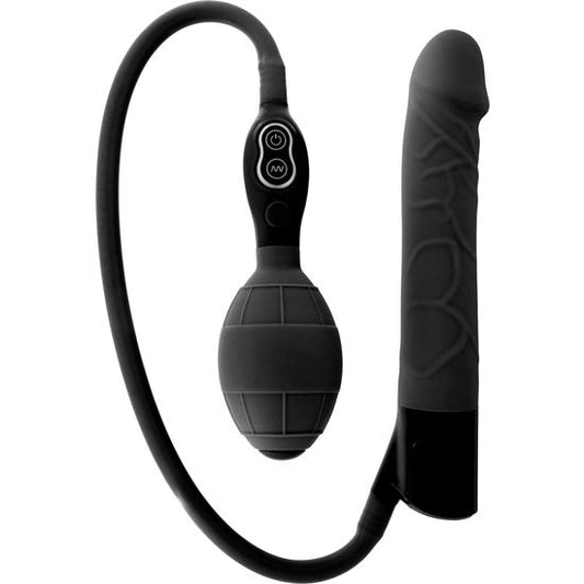 Seven Creations - Black Inflatable Vibrator