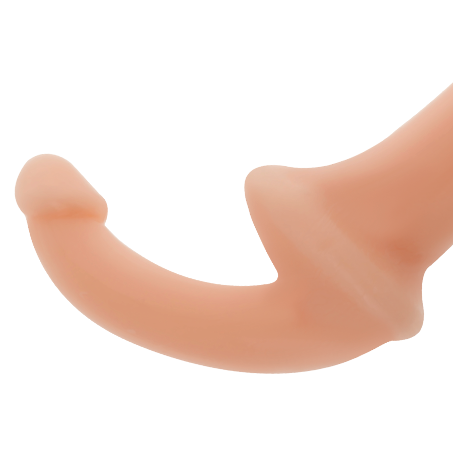 Discover strapless pleasure with the Addicted Toys Dildo Rna S. Enjoy G-spot and partner stimulation with this flexible, body-safe, and phthalate-free dual-ended toy.34