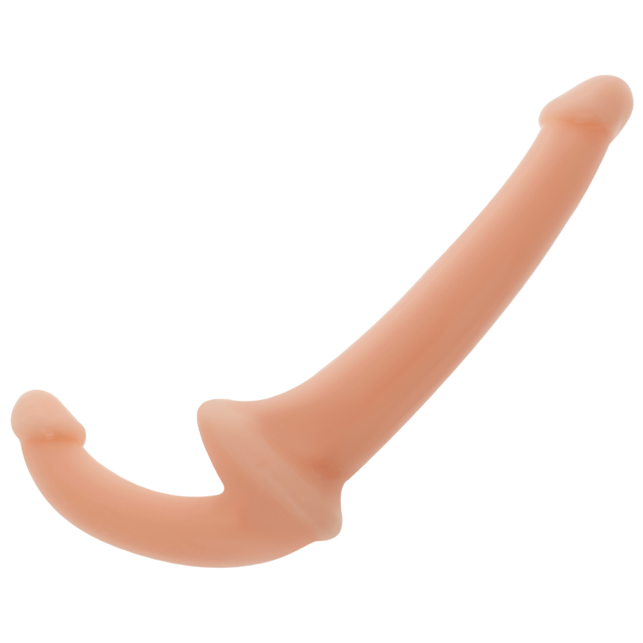 Discover strapless pleasure with the Addicted Toys Dildo Rna S. Enjoy G-spot and partner stimulation with this flexible, body-safe, and phthalate-free dual-ended toy.1