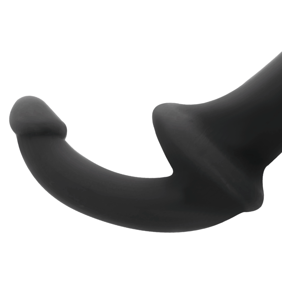 Enjoy intimate connection with the strapless Addicted Toys Dildo Rna S Without Subjection Black. G-spot and partner stimulation in a body-safe, flexible design.3