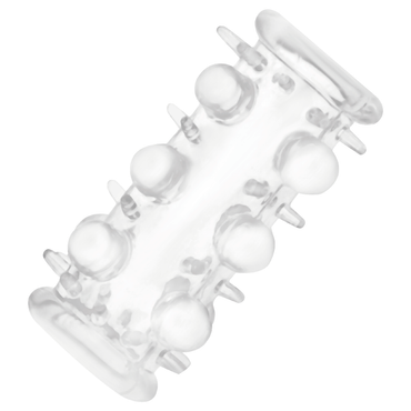 Addicted Toys - Penis Sleeve Clear – Penis Extenders, Enlargers & Sleeves – product photo 3