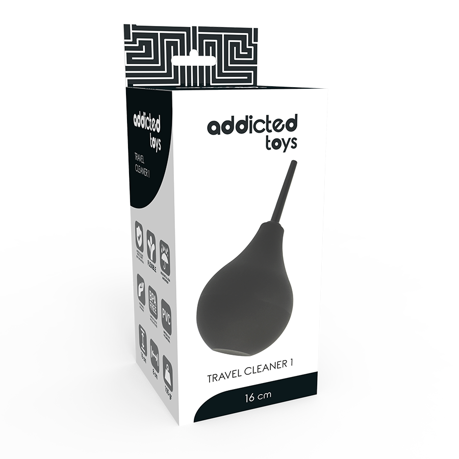 Adiccted Toys - Anal Douche Black