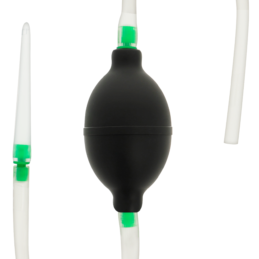 Experience effortless cleanliness with the Addicted Toys Black Enema Set, a hypoallergenic, travel-friendly enema that’s perfect for beginners and easy to clean.4