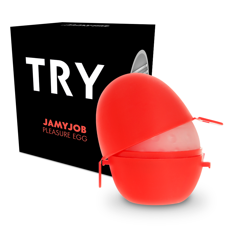 Jamyjob - Egg Masturbator Black Version Discrett