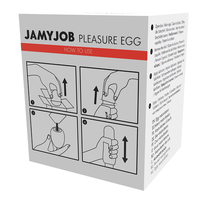 Jamyjob - Egg Masturbator Red Edition Discrett