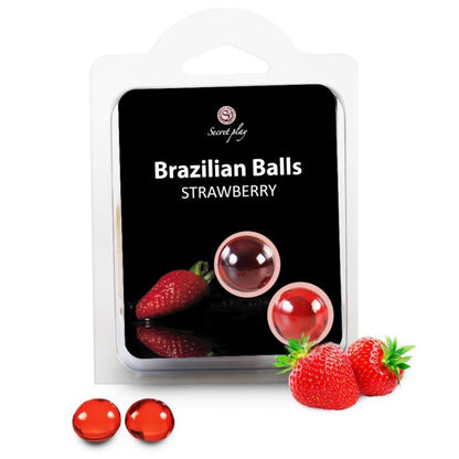 Secretplay Brazilian Balls — Strawberry