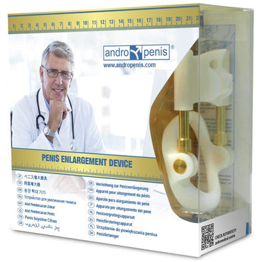 Andropenis Gold Penis Extender is the 24K gold penis extender by Andromedical. CE-certified, safe, discreet, and scientifically proven for lengthening and thickening.1
