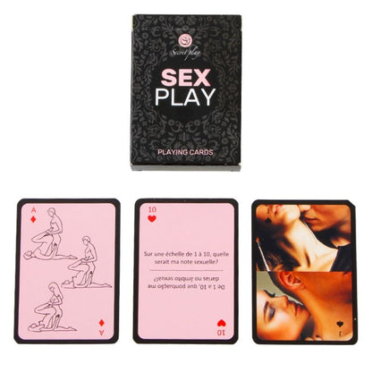 Secretplay Sex Play Playing Cards — French / Portuguese
