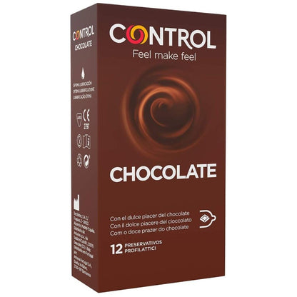 Control - Adapta Chocolate Condoms 12 Units