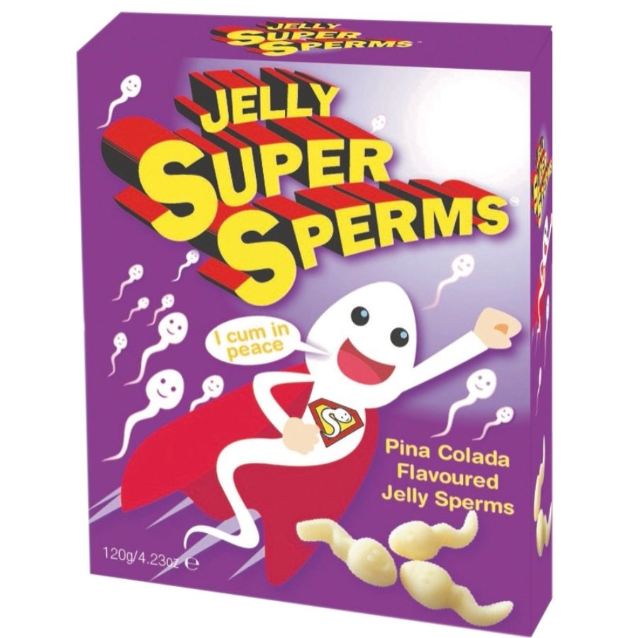 Spencer & Fleetwood - Jelly Super Sperm Gummies Form Sperm 120 Gr