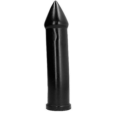 Enjoy controlled deep stimulation with the All Black Sharp Dildo. Soft, body-safe, and compatible with all lubricants. Perfect for intense, satisfying play.2