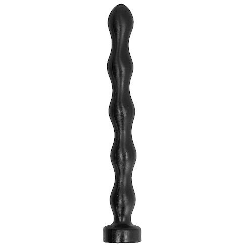 Discover the All Black Anal Beads, designed with 5 varying bead sizes for a thrilling, comfortable experience. Hypoallergenic and easy to clean for safe, satisfying play.2