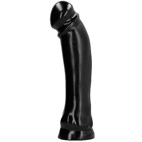  Experience deep, solid pleasure with the All Black Dong Solid Dildo. Straight, sturdy, and body-safe. Perfect for vaginal and anal play, compatible with all lubricants.2