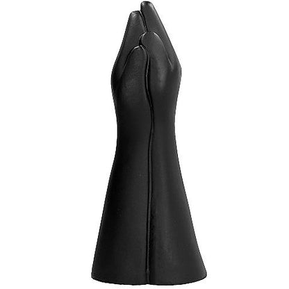 Experience full satisfaction with the All Black Dildo Fisting Realistic. Life-size hand and arm design, body-safe, and compatible with all lubricants for smooth play.2